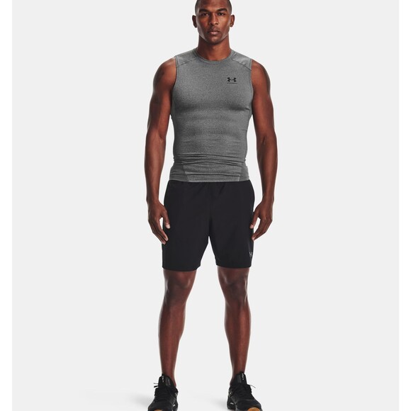 Under Armour HeatGear® Men's Sleeveless Workout Tank Gray Size‎ XL NWT - Picture 4 of 6